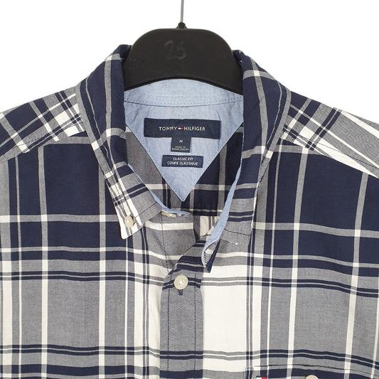 Mens Navy Tommy Hilfiger  Short Sleeve Shirt