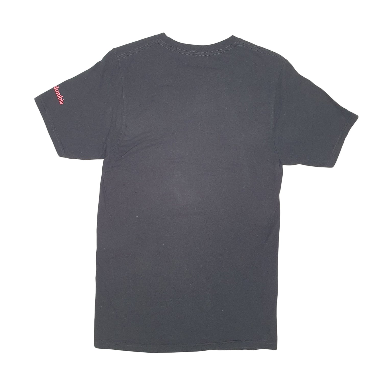 Mens Black Columbia Sportswear  Short Sleeve T Shirt
