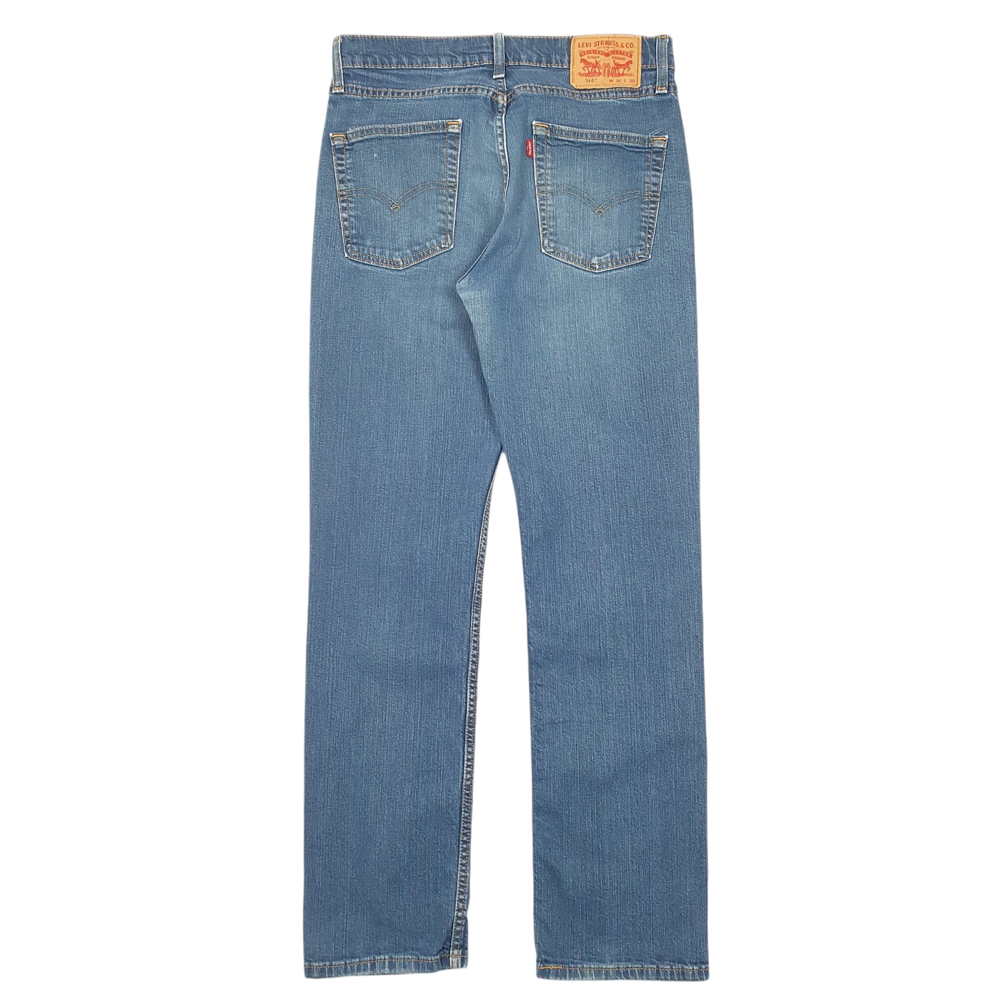 Mens Blue Levis  514 JeansW30 L30