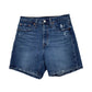 Womens Blue Levis 501 Denim Shorts