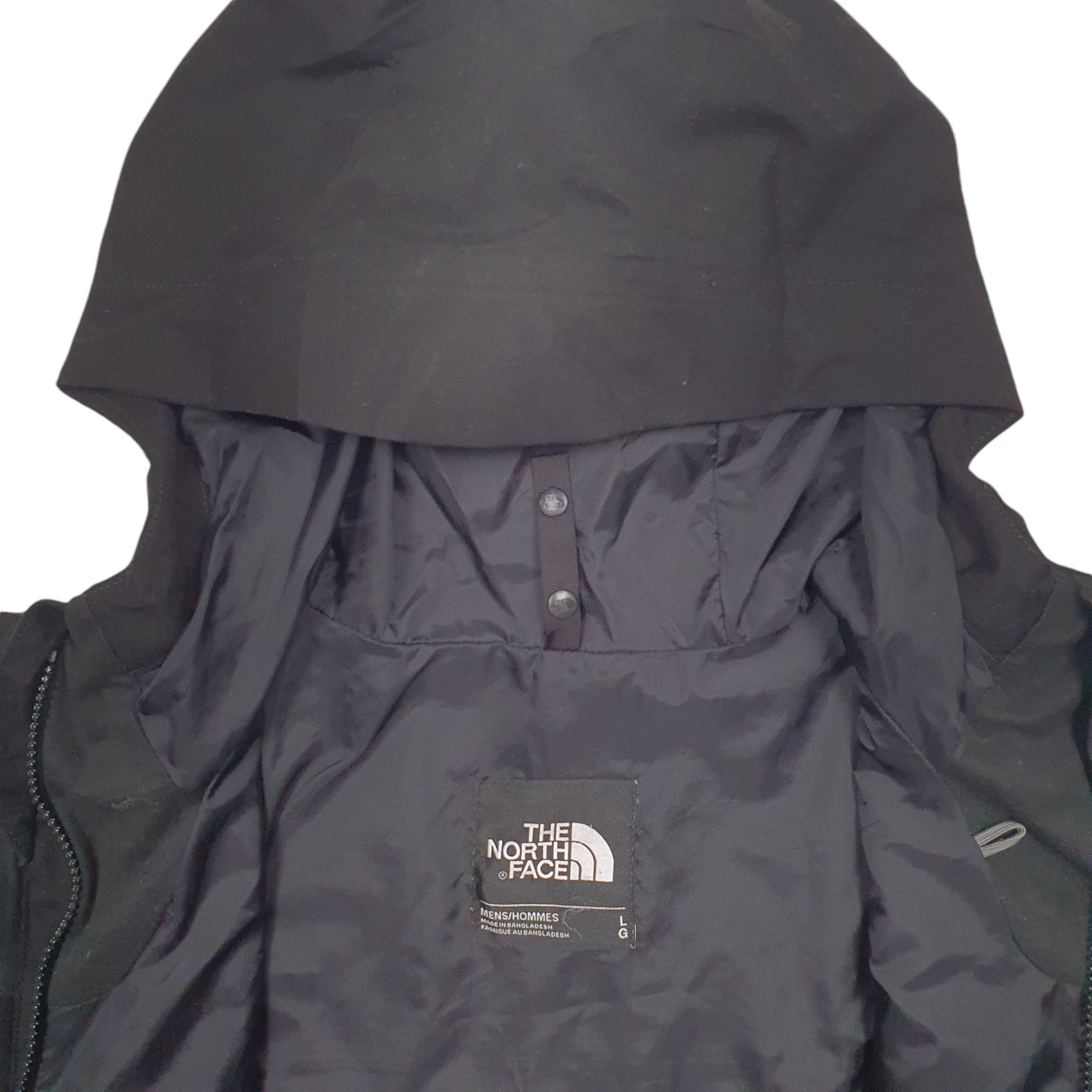 Mens Black The North Face Hyvent Raincoat Windbreaker Winter  Coat