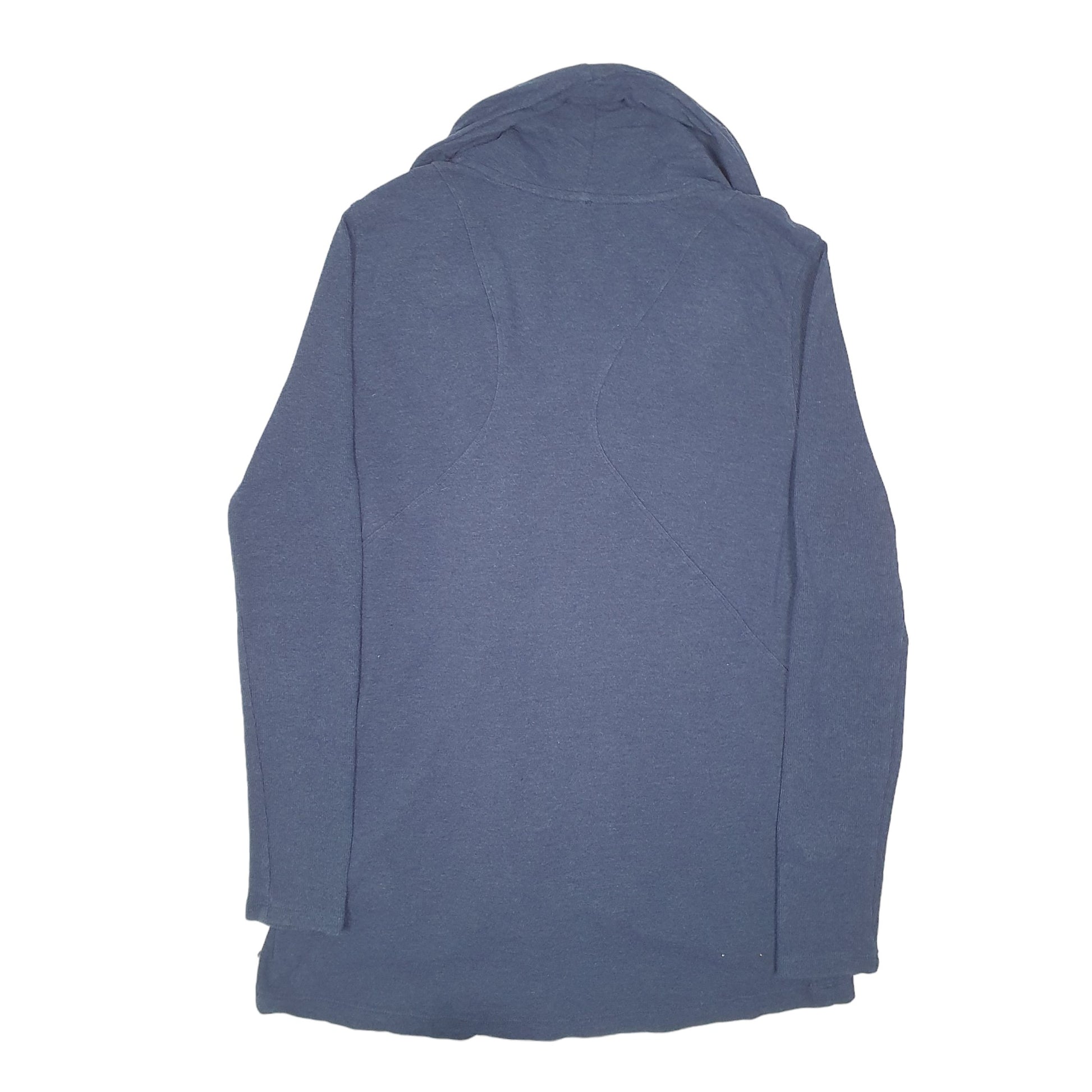 Womens Navy Calvin Klein Performance Zip Through Shawl Jumper