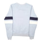 Womens Blue Fila Spellout Crewneck Jumper