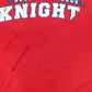 Mens Red Gildan Queens College Knights USA Crewneck Jumper
