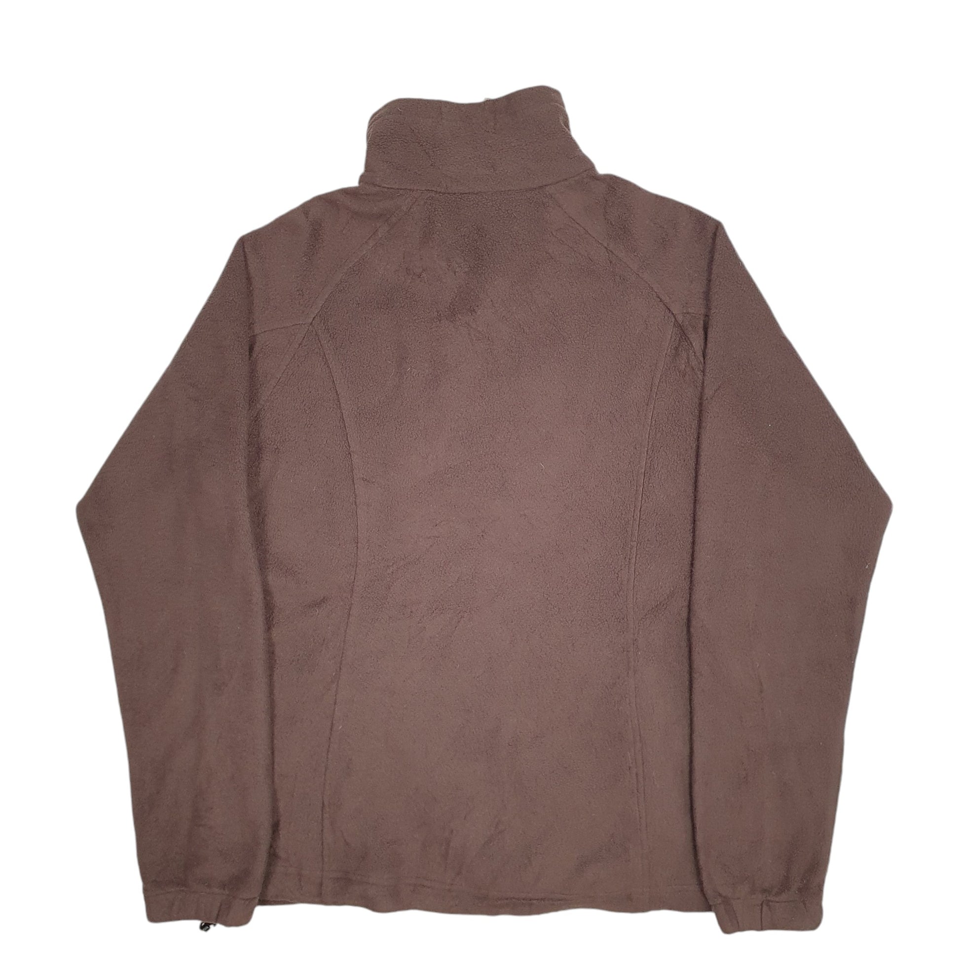 Womens Brown Columbia  Full Zip Jumper