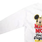 Mens White Disney Mickey Mouse Crewneck Jumper