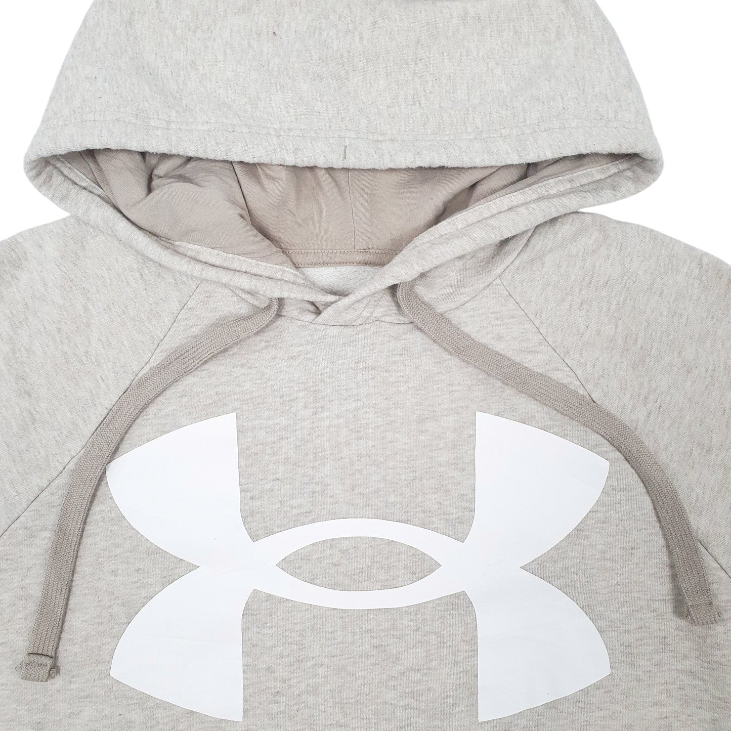 Mens Beige Under Armour  Hoodie Jumper