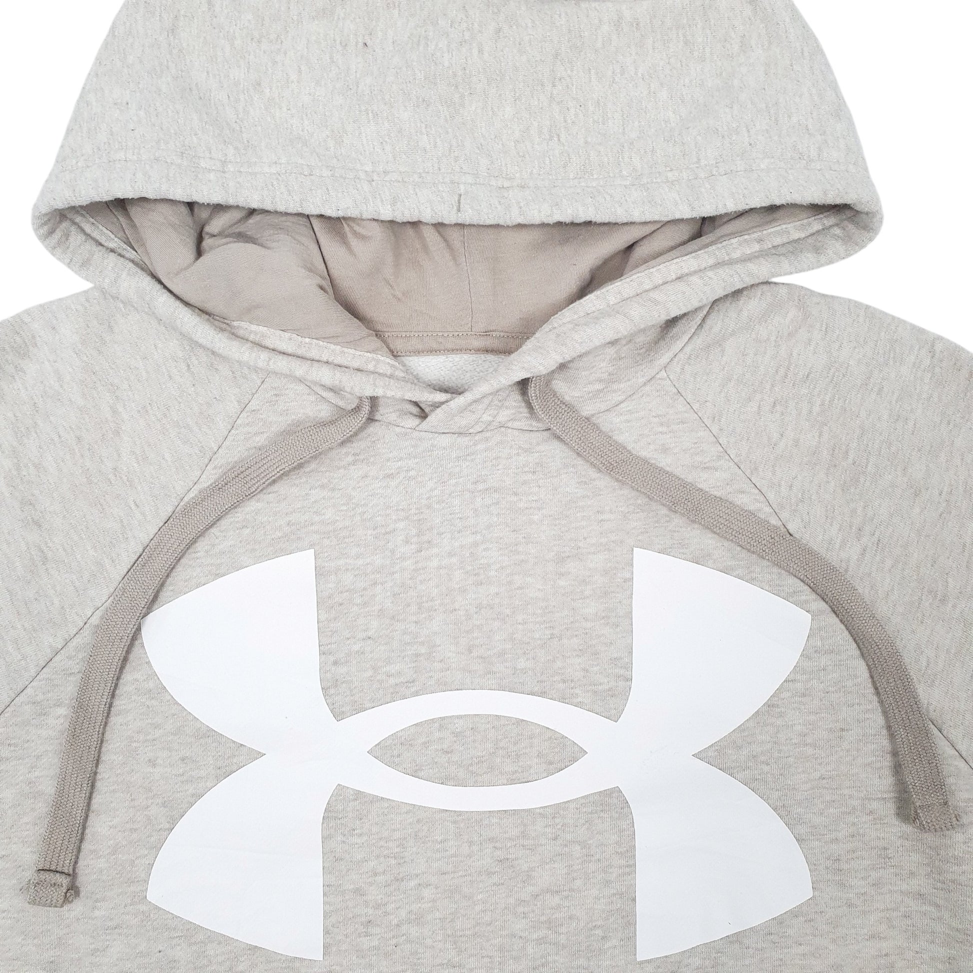 Mens Beige Under Armour  Hoodie Jumper