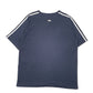 Mens Navy Lonsdale London V Neck Short Sleeve T Shirt