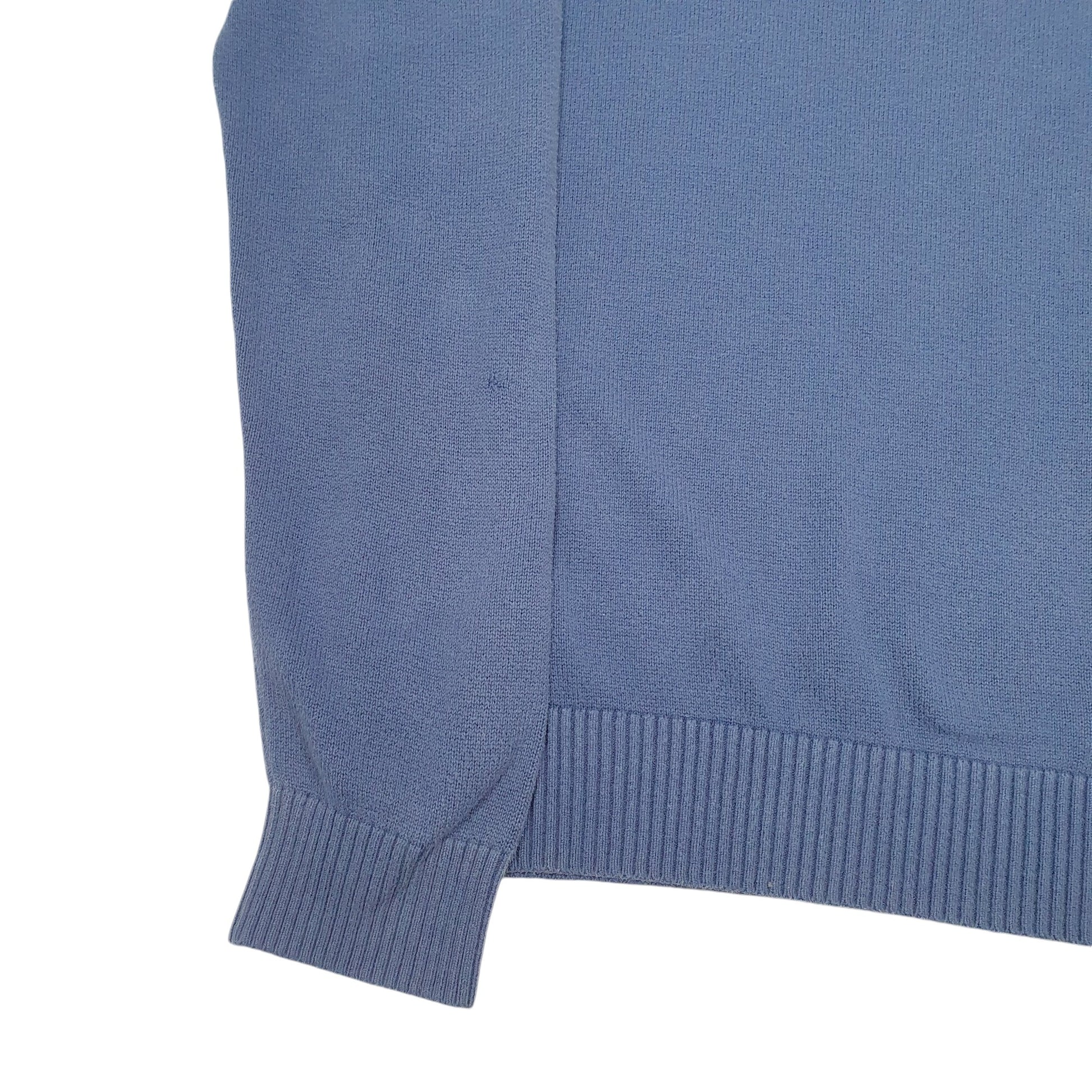 Mens Blue Tommy Hilfiger Knit Crewneck Jumper