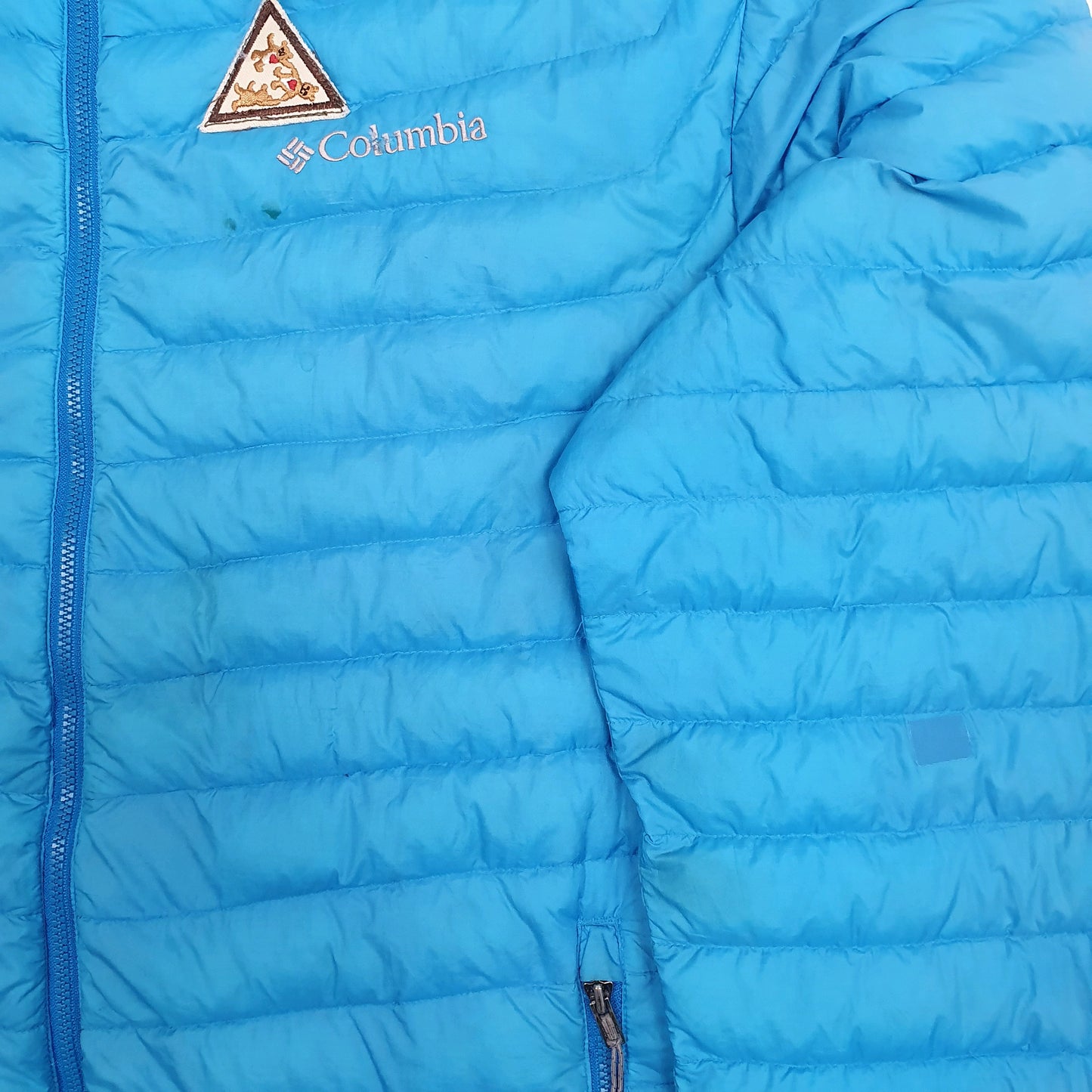 Mens Blue Columbia Sportswear  Hoodie Coat