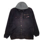 Mens Black Dickies  Crewneck Coat