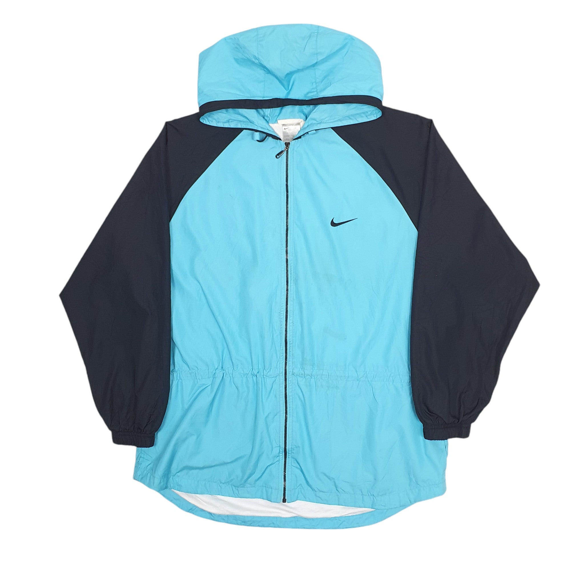 blue nike windbreaker womens