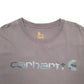 Mens Grey Carhartt Spellout Short Sleeve T Shirt