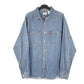 Mens Blue Levis Denim Jeans Overshirt Shacket Long Sleeve Shirt