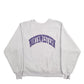 Mens Grey Champion Reverse Weave Northwestern Spellout Crewneck Jumper