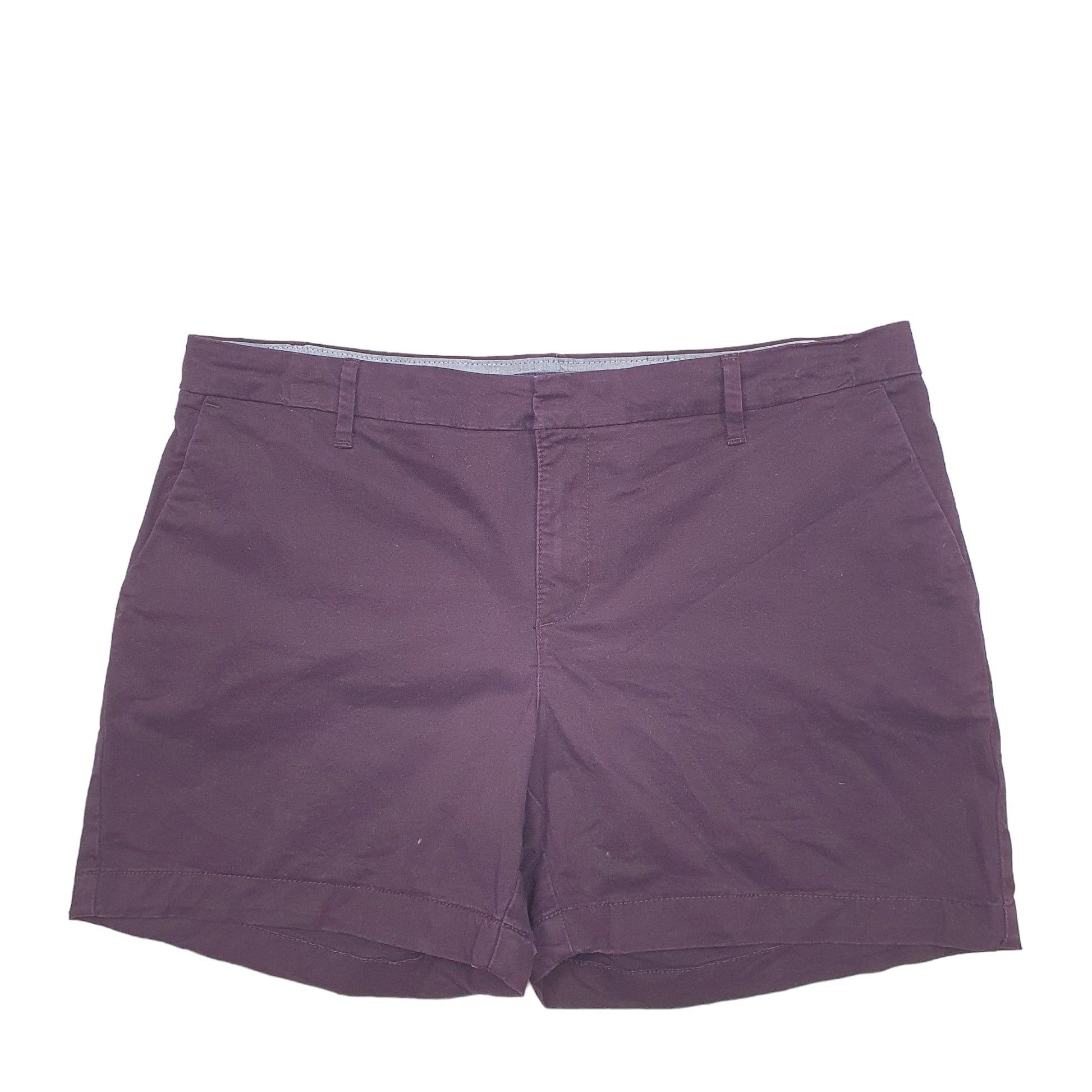 Womens Burgundy Tommy Hilfiger  Chino Shorts