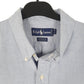 Mens Blue Polo Ralph Lauren Oxford Long Sleeve Shirt