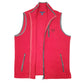 Mens Red Tommy Hilfiger Fleece Vest Bodywarmer  Coat