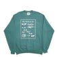 Mens Green Lee Heavyweight Made In USA Whale Crewneck Jumper