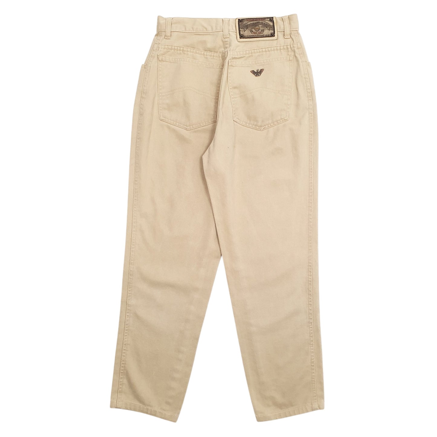 Womens Beige Armani  Casual JeansW26 L25
