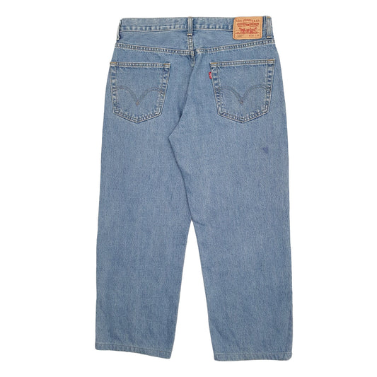 Mens Blue Levis  550 JeansW34 L25