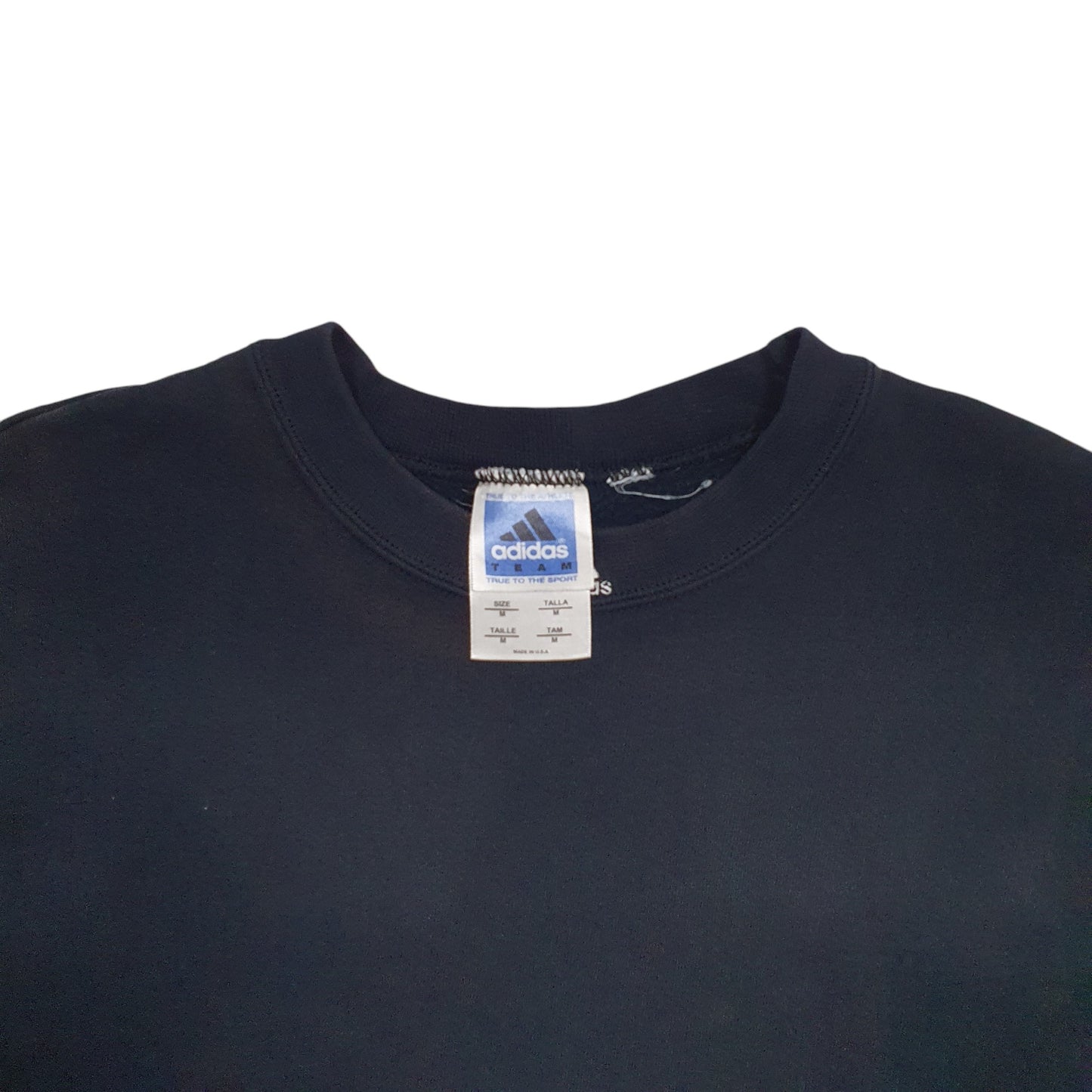 Mens Black Adidas  Crewneck Jumper