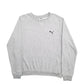Womens Grey Puma  Crewneck Jumper