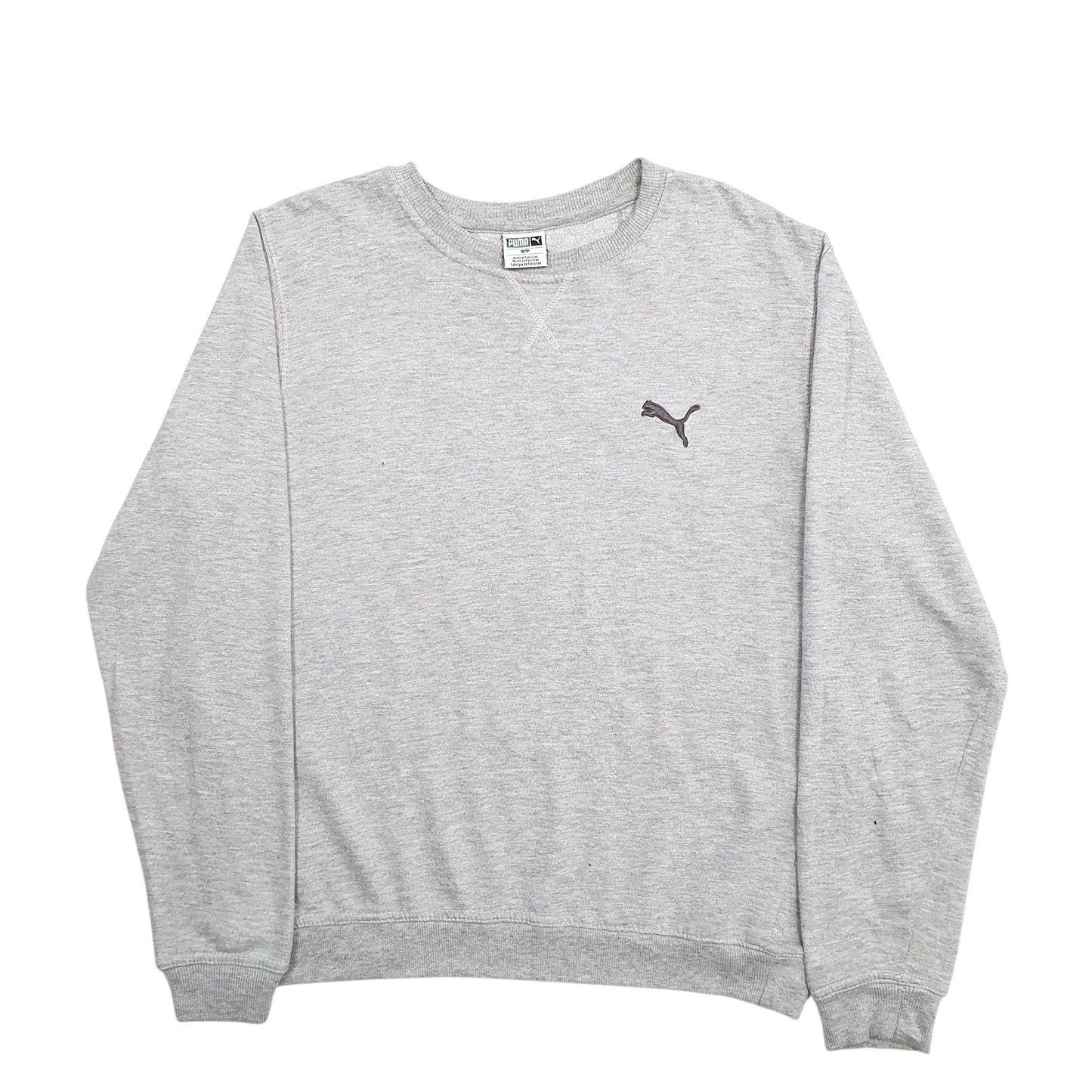 Womens Grey Puma  Crewneck Jumper