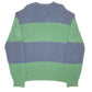 Mens Navy Nautica Knit Jeans Striped Crewneck Jumper