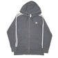 Mens Black Adidas Hoodie Full Zip Jumper