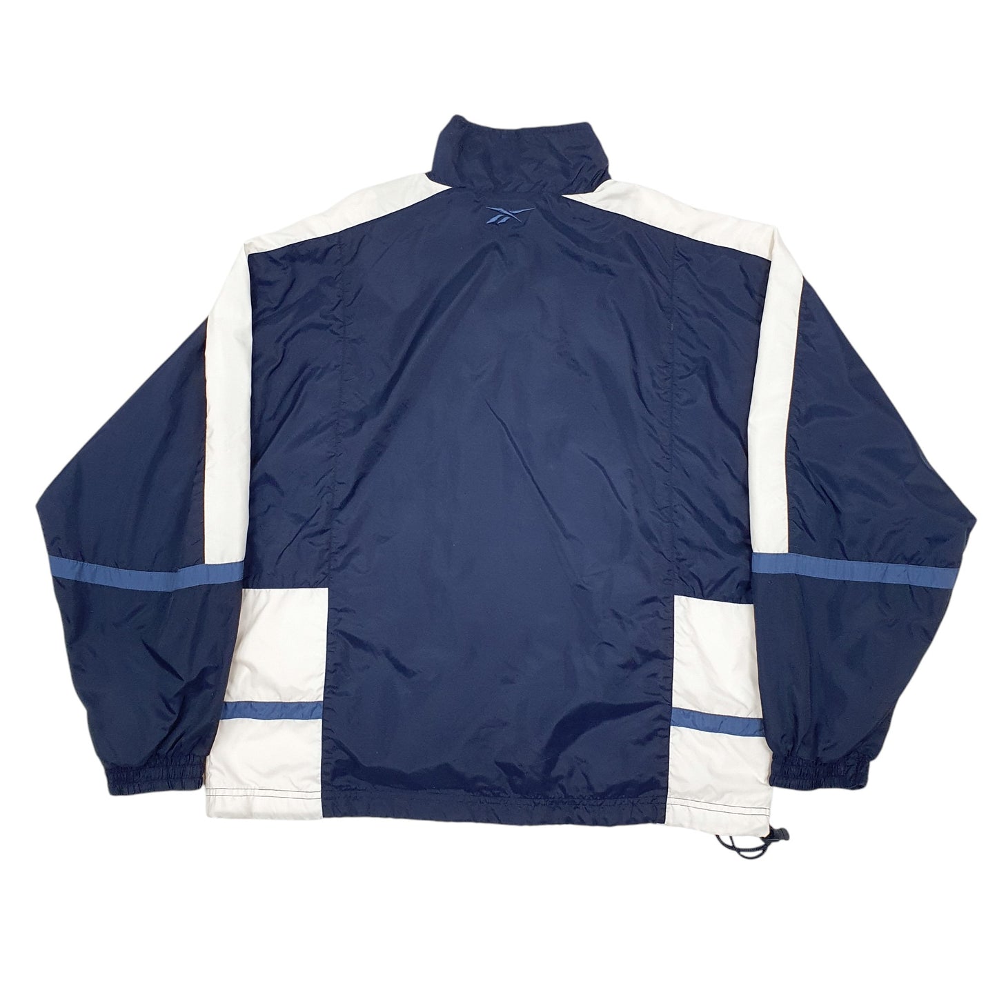 Mens Navy Reebok Vintage 90s Full Zip Coat