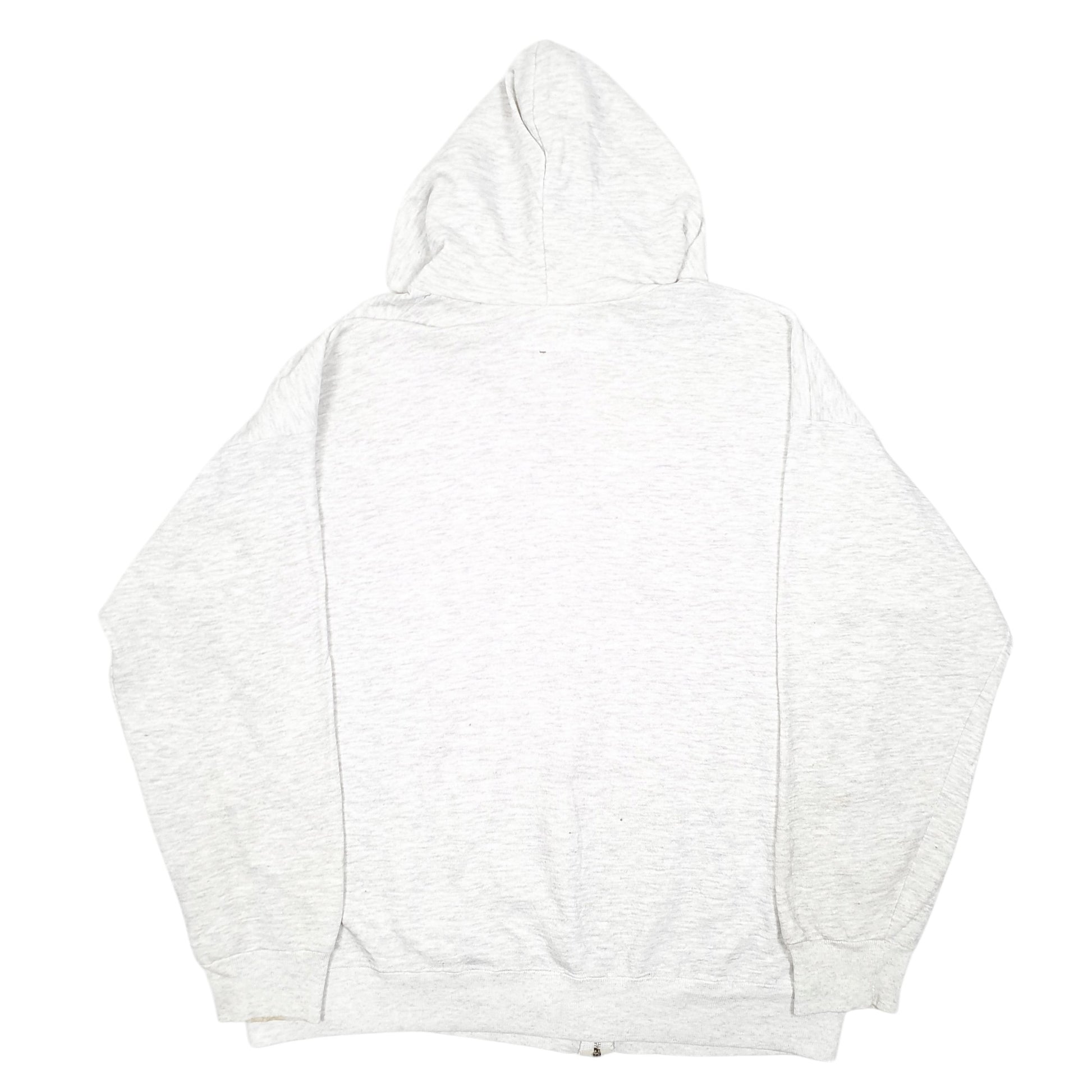 Womens Grey Lee Hoodie Vintage Made In USA Full Zip Jumper