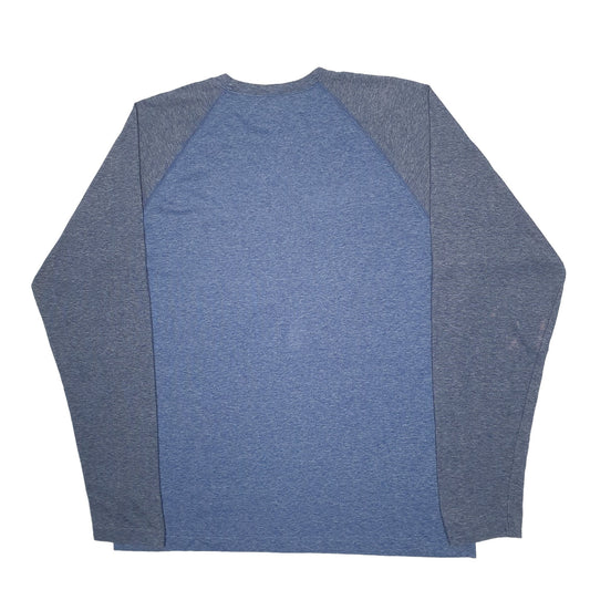 Mens Blue Columbia Sportswear  Long Sleeve T Shirt