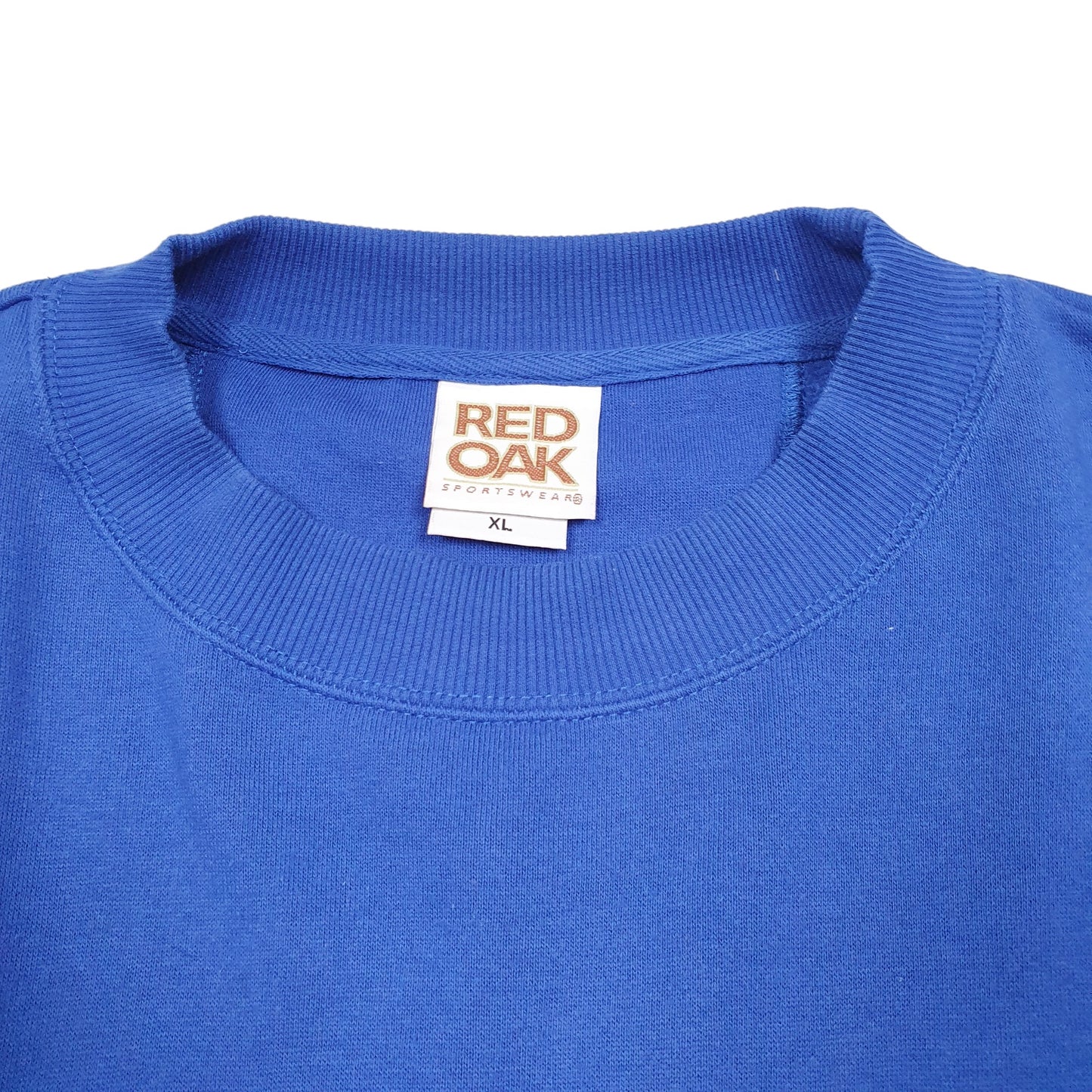 Mens Blue Red Oak Sportswear Memphis Tigers American Football Crewneck Jumper