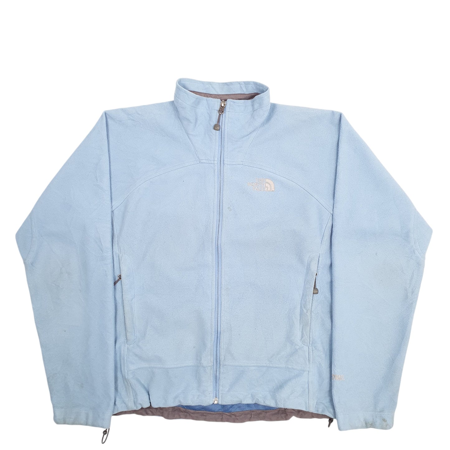 Womens Blue The North Face Windwall Full Zip Jumper