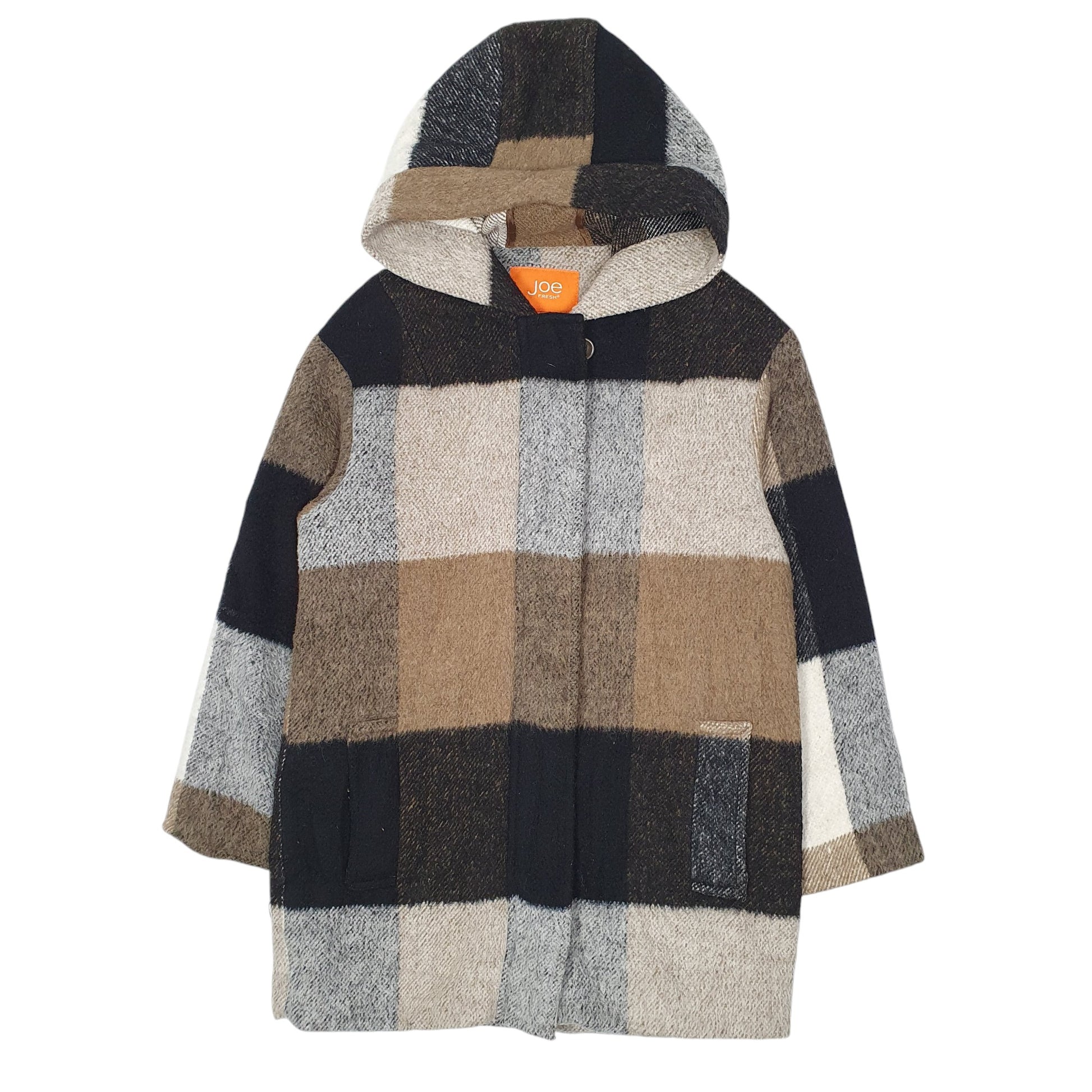 Mens Grey Joe Fresh Hoodie Trench  Coat