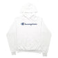 Womens White Champion  Hoodie Jumper