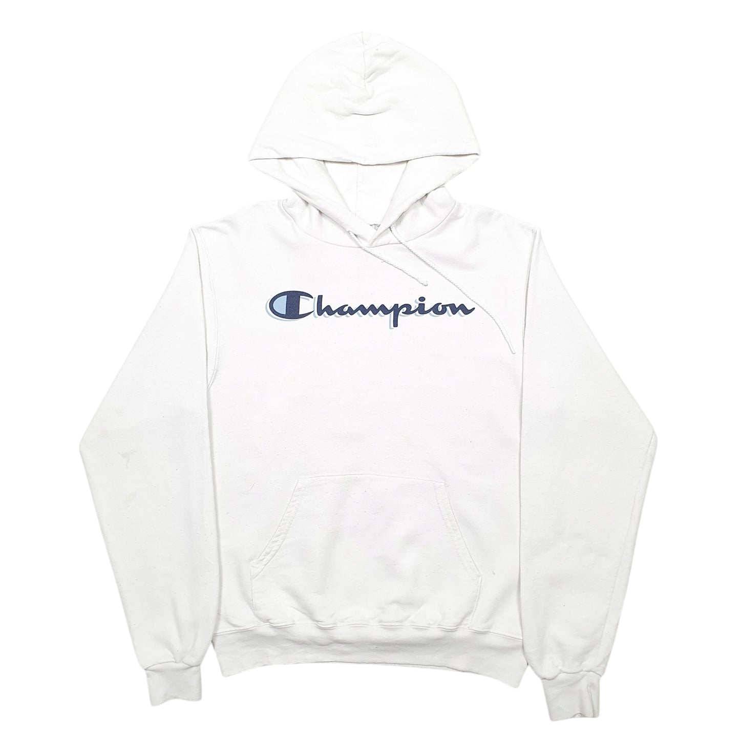 Womens White Champion  Hoodie Jumper