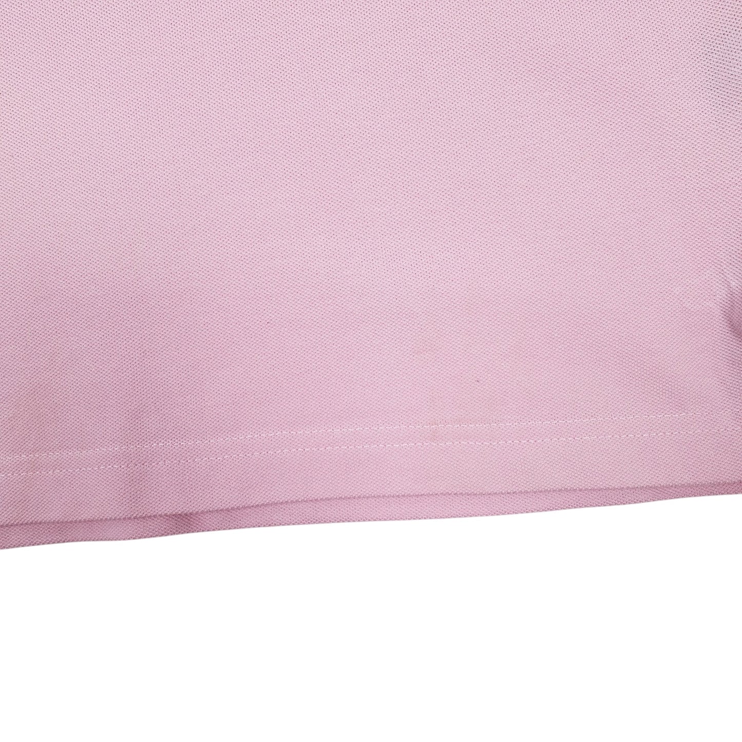 Mens Pink Crew Clothing Co  Short Sleeve Polo Shirt