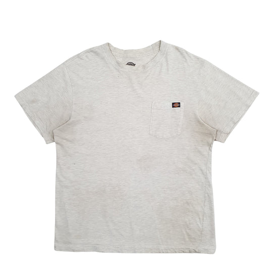 Mens Grey Dickies  Short Sleeve T Shirt
