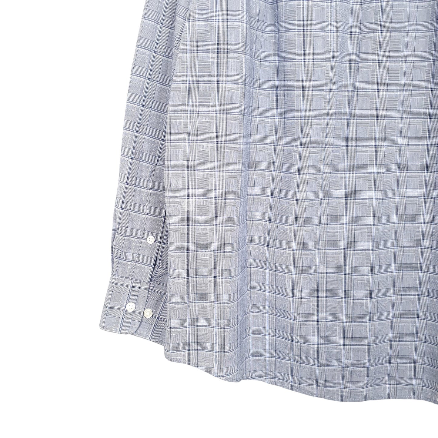 Mens Blue Tommy Hilfiger Stretch Long Sleeve Shirt