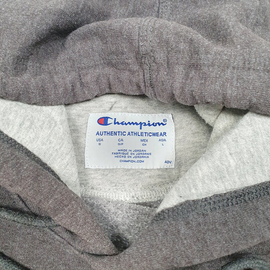 Mens Grey Champion  Hoodie Jumper