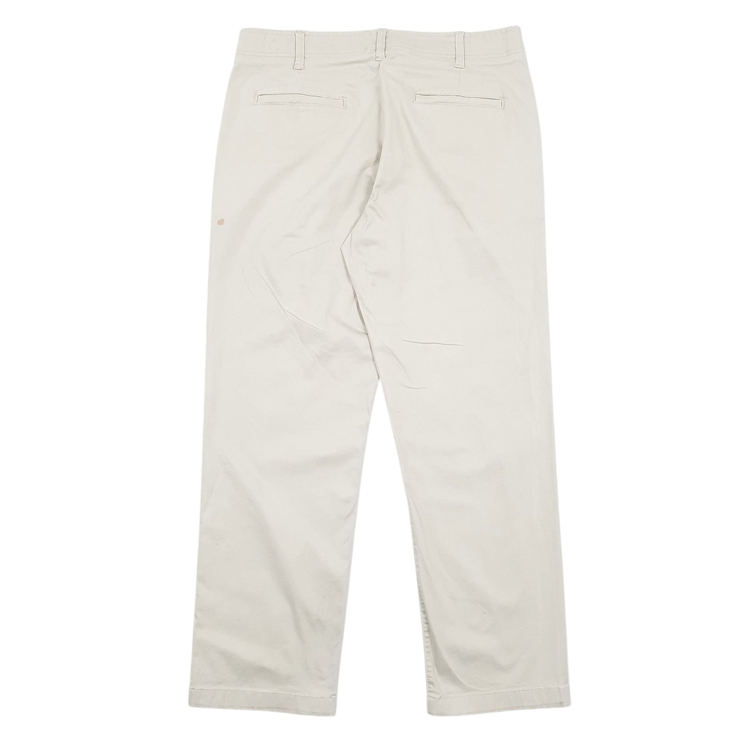 Mens Cream Lee X-treme Comfort Chino Trousers