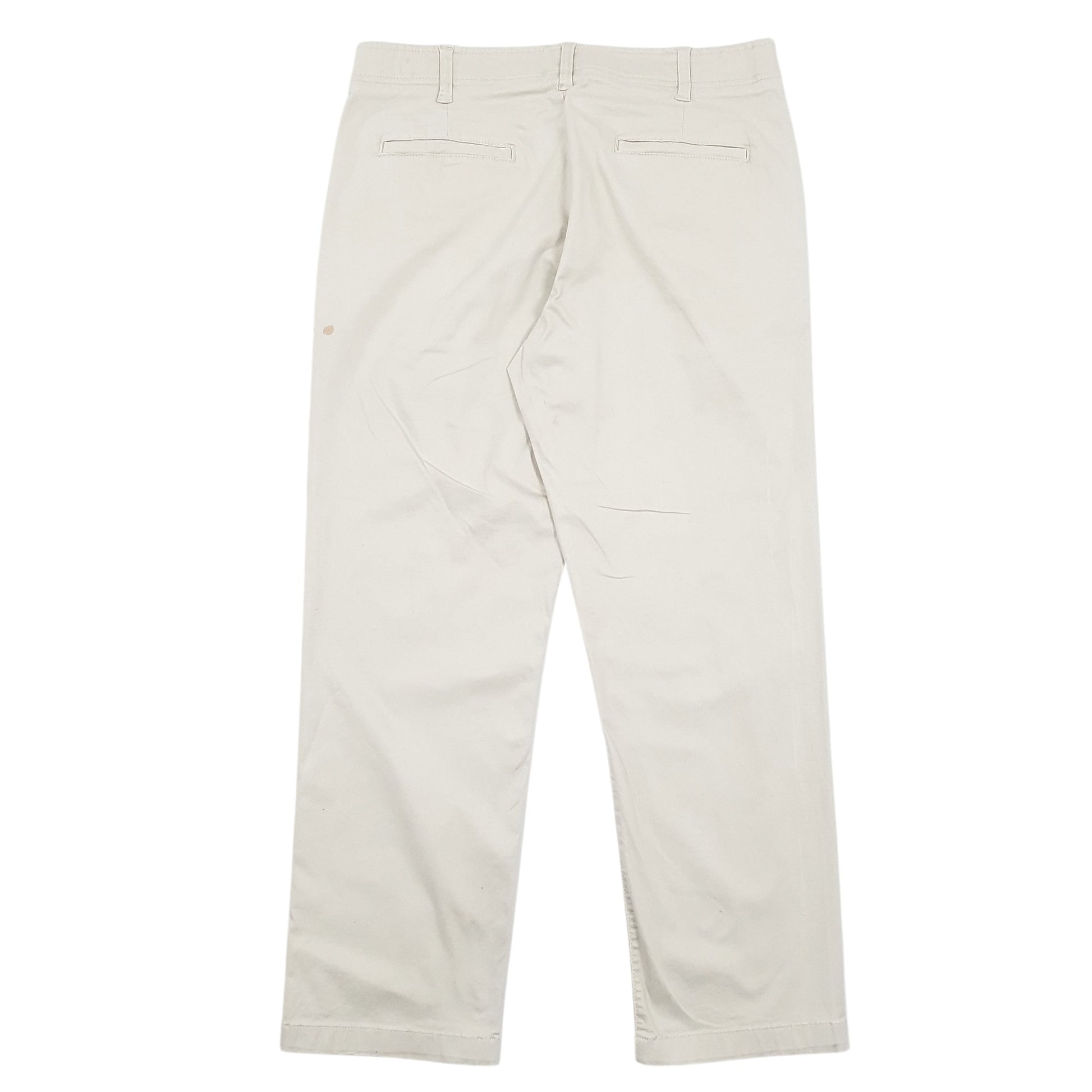 Mens Cream Lee X-treme Comfort Chino Trousers