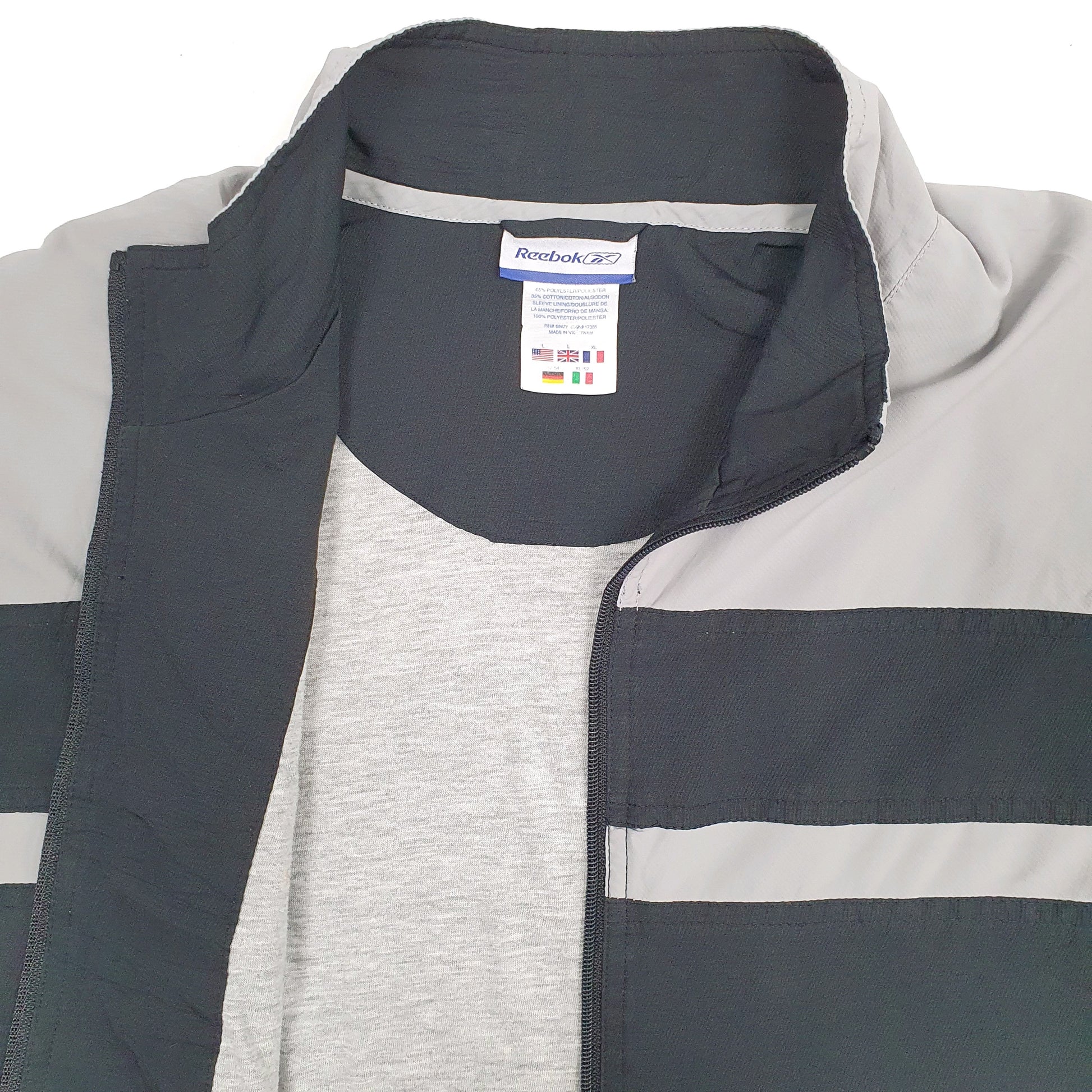 Mens Black Reebok   Coat