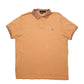 Mens Orange Polo Ralph Lauren  Short Sleeve Polo Shirt