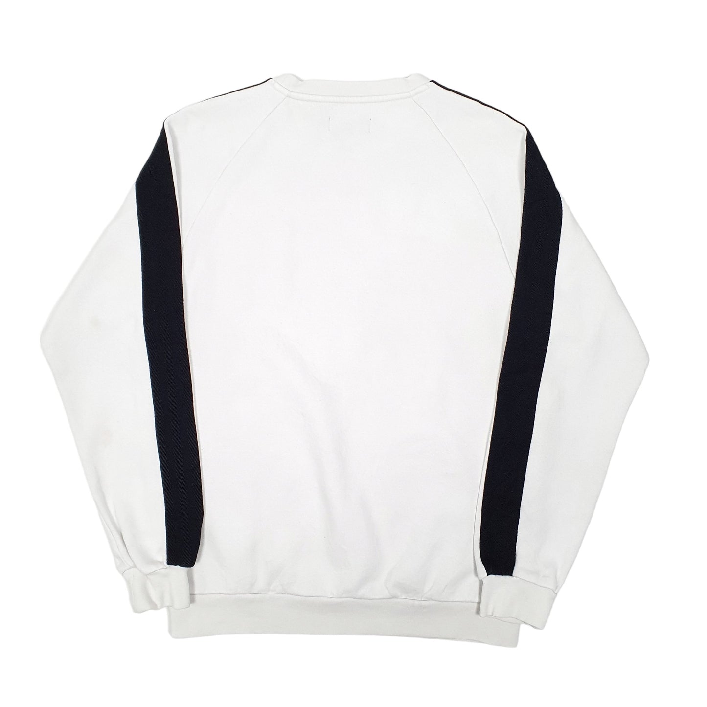 Mens White Adidas  Crewneck Jumper