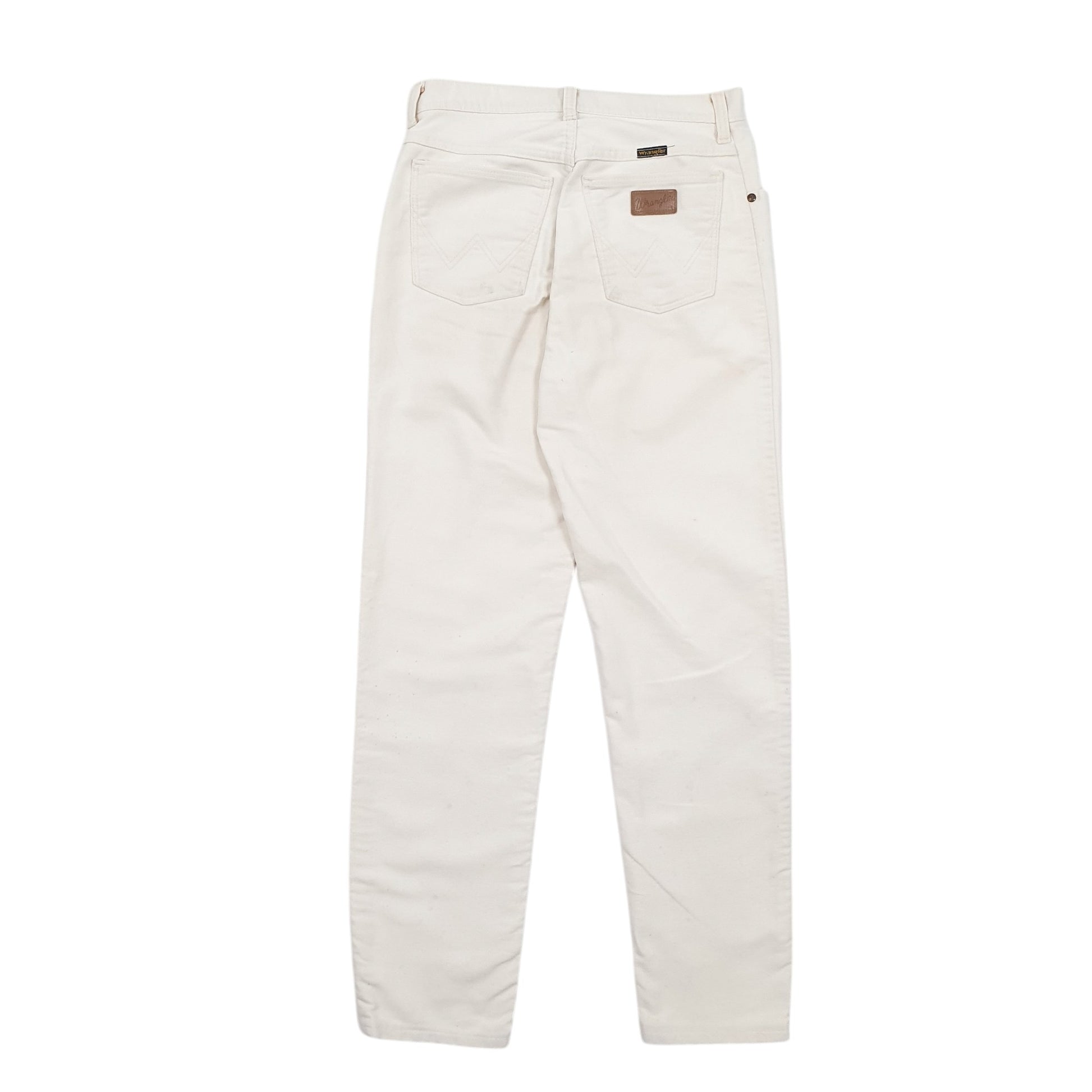 Womens Cream Wrangler  Chino Trousers