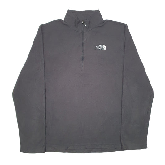 Mens Black The North Face  Quarter Zip Jumper